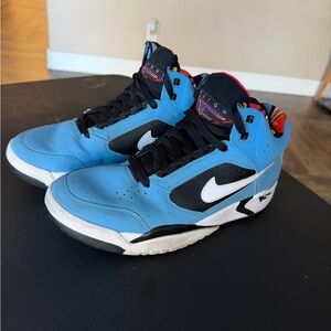 Nike Sky Blue and Black High-Tops
